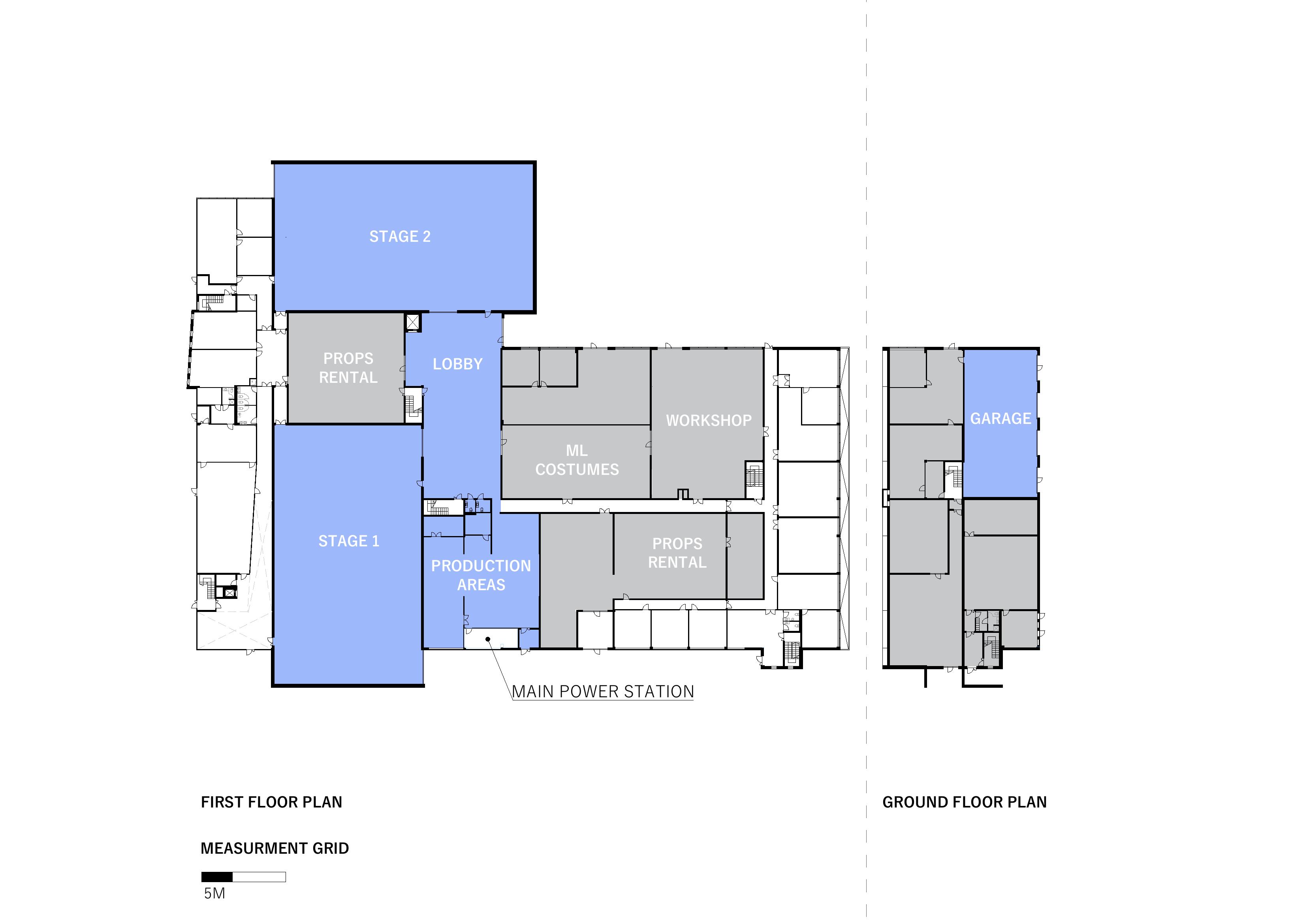 First floor (Level I) plan